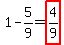 1-5%2F9=highlight%284%2F9%29