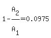 1-A%5B2%5D%2FA%5B1%5D=0.0975