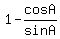 1-cosA%2FsinA