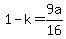 1-k=9a%2F16