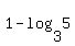 1-log%283%2C5%29