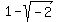 1-sqrt%28-2%29