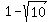 1-sqrt%2810%29