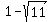 1-sqrt%2811%29