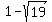 1-sqrt%2819%29