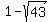 1-sqrt%2843%29