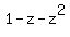 1-z-z%5E2