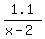 1.+1%2F%28x-2%29