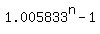 1.005833%5En-1