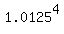 1.0125%5E4
