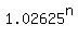 1.02625%5En
