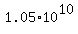 1.05%2A10%5E10