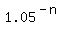 1.05%5E%28-n%29