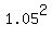 1.05%5E2