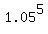 1.05%5E5