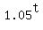 1.05%5Et