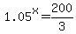 1.05%5Ex=200%2F3