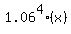 1.06%5E4%28x%29