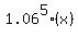 1.06%5E5%28x%29