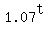 1.07%5Et