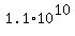 1.1%2A10%5E10