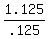 1.125%2F.125