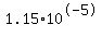 1.15%2A10%5E-5