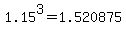 1.15%5E3+=+1.520875