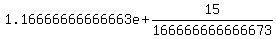 1.16666666666663e%2B15%2F166666666666673