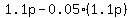 1.1p-0.05%281.1p%29