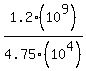 1.2%2810%5E9%29%2F4.75%2810%5E4%29