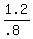 1.2%2F%28.8%29
