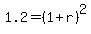1.2+=+%281%2Br%29%5E2