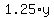 1.25%2Ay