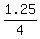 1.25%2F4