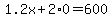 1.2x%2B2%2A0=600