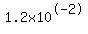 1.2x10%5E-2