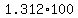 1.312+%2A+100