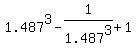 1.487%5E3-1%2F1.487%5E3%2B1