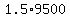 1.5%2A9500