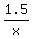 1.5%2Fx