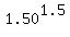 1.50%5E1.5