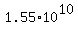 1.55%2A10%5E10