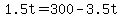 1.5t=300-3.5t
