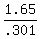 1.65%2F.301