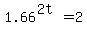 1.66%5E%282t%29=2