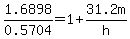 1.6898%2F0.5704=1%2B31.2m%2Fh