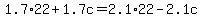 1.7%2A22%2B1.7c=2.1%2A22-2.1c