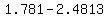 1.781+-+2.4813