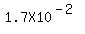 1.7X10%5E%28-2%29